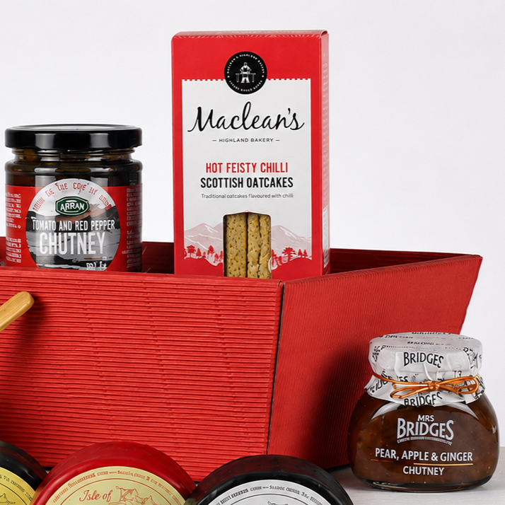 Cheese and Chutney Gift Tray
