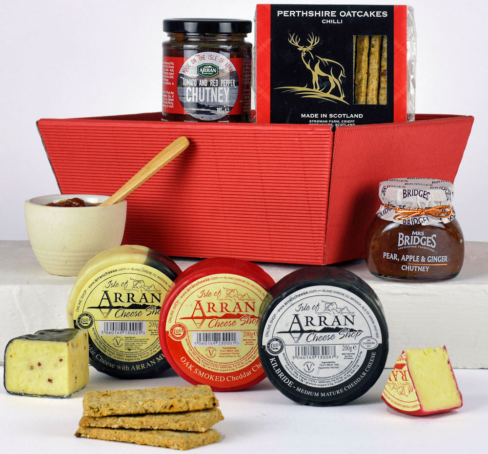Cheese Chutney Gift Tray