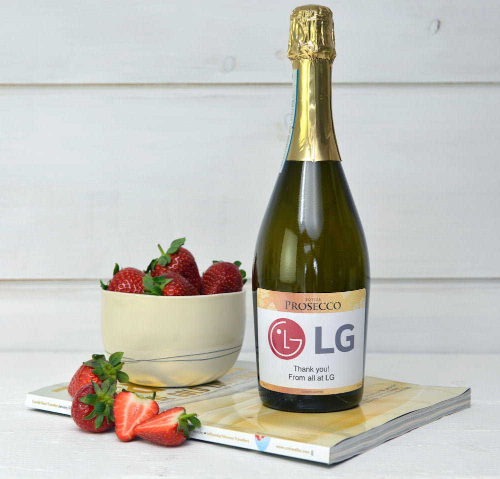 Personalised Bottle Barocco Prosecco