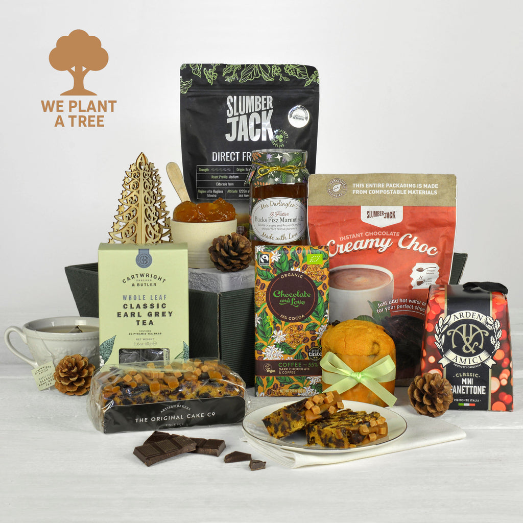 Sustainable Christmas Tea Coffee Gift Hamper