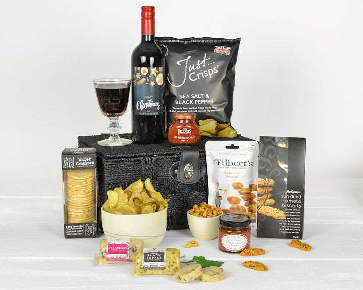 Special Occasion Red Wine and Cheese Hamper