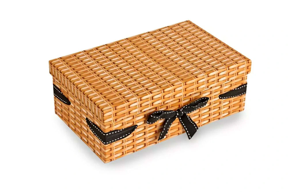 Gift Box with Black Ribbon